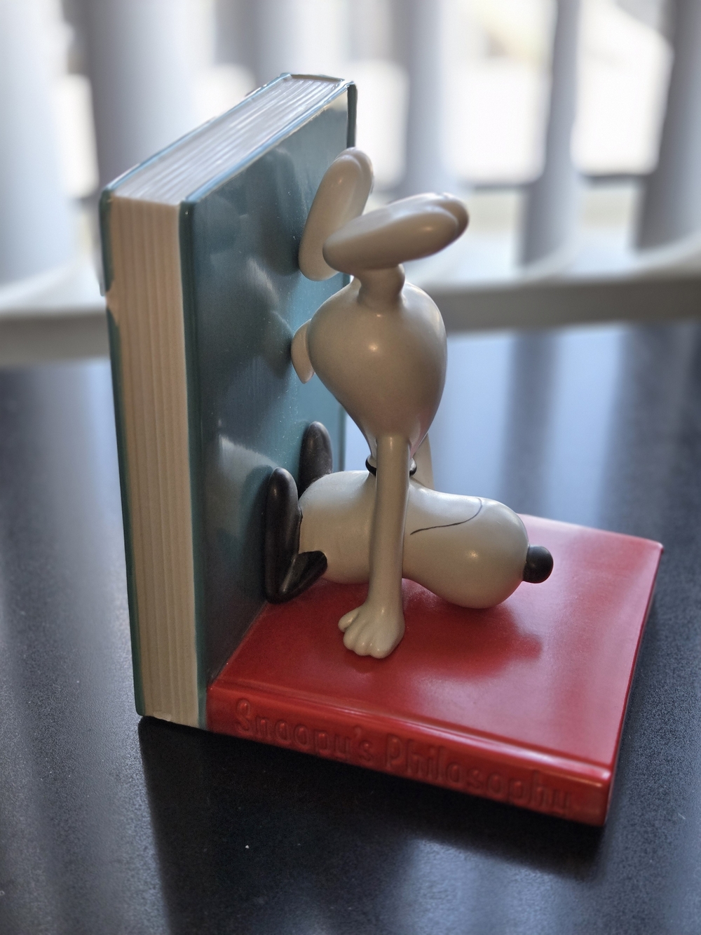 Peanuts Replacement Hallmark Bookend Snoopy's Philosophy Charlie Brown Wisdom
